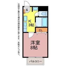 スクエア53の物件間取画像